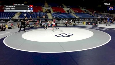 157 lbs Cons. Sub-quarters - Tre Haines, WA vs Silas Stits, IN