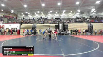 132 lbs Cons. Round 2 - Brady Vance, Lake Central vs Jax Flynn, Red Cobra