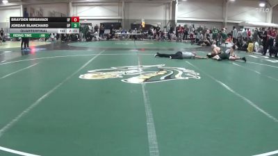 197 lbs Quarterfinal - Brayden Mirjavadi, Grand Valley State vs Jordan Blanchard, UW Parkside