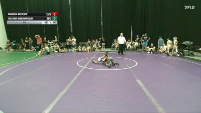 48 lbs Round 5 (6 Team) - Baron McCoy, Terps Xpress vs Oliver Brumfield, Reaper WC