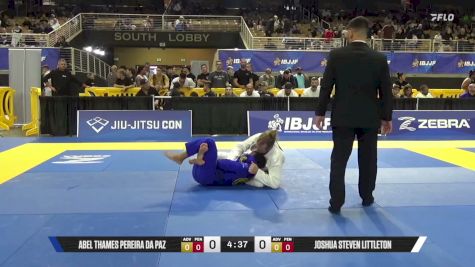 Joshua Steven Littleton vs Abel Thames Pereira Da Paz 2026 Pan Jiu Jitsu IBJJF Championship