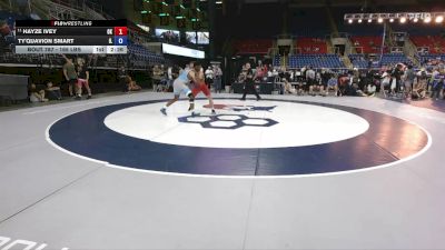 165 lbs Champ. Rd Of 64 - Hayze Ivey, OK vs Ty'Quavion Smart, IL