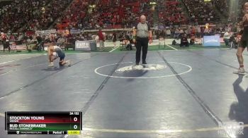 3A 152 lbs Cons. Round 3 - Stockton Young, Weiser vs Bud Stonebraker, McCall-Donnelly