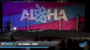 KC Cheer - FOXY [2022 L1.1 Youth - PREP Day 1] 2022 Aloha Kansas City Showdown DI/DII