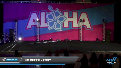 KC Cheer - FOXY [2022 L1.1 Youth - PREP Day 1] 2022 Aloha Kansas City Showdown DI/DII