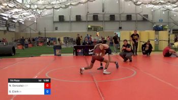 48 kg 7th Place - Nicholas Gonzalez, Izzy Style vs Greyson Clark, Team Wisconsin