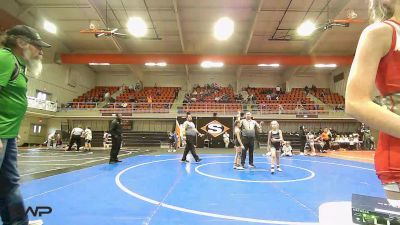80-82 lbs Rr Rnd 3 - Ahnna Grzymala, Checotah Matcats vs Bristol White, Spartan Wrestling Fort Smith
