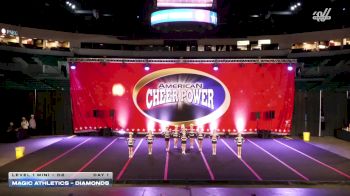 Magic Athletics - Diamonds [2026 L1 Mini - D2 Day 1] 2026 Cheer Power Trenton Showdown