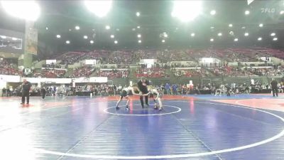 74 lbs Champ. Round 1 - Otis Eggleston, Chinook Wrestling Club vs Isaiah Johnson, Montana Disciples