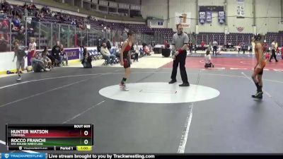 91 lbs Round 1 - Hunter Watson, Towanda vs Rocco Franchi, 5th Round Wrestling