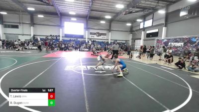 120 lbs Quarterfinal - Teagan Lewis, Grindhouse WC vs Ryan Dugan, Durango WC