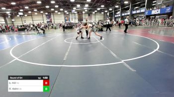 160 lbs Round Of 64 - Blake Hill, TN vs Richard Hahn, VA