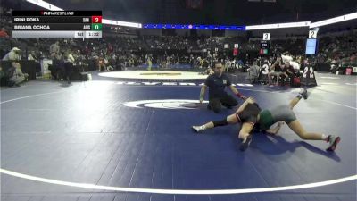 110 lbs Round Of 32 - Irini Poka, San Clemente (SS) vs Briana Ochoa, Alisal (CC)