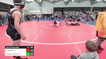 97 lbs Rr Rnd 6 - Brayden Boccia, Doughboys vs Jack Anello The Bull, Team NJ X Ruthless