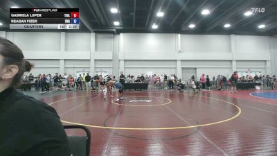 120 lbs Quarters - Gabriela Luper, Team Alpha vs Reagan Fizer, Slate Wrestling Academy