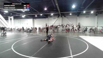 130 lbs Consi Of 8 #2 - Santino Otero, Winslow Bloodline vs James Stewart, Threshold WC