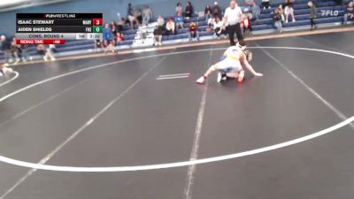 125 lbs Cons. Round 4 - Aiden Shields, Fort Hays State vs Isaac Stewart, Mary