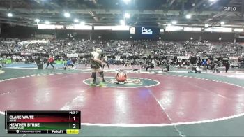 145 lbs Quarterfinal - Clare Waite, Boise vs Heather Byrne, Bonneville