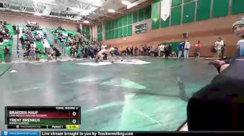 132 lbs Cons. Round 2 - Trent Brenkus, Bishop Gorman vs Braeden Hauf, Lake Mead Christian Accdemy