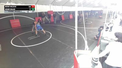 157 lbs Champ. Round 3 - Adam Salas, Team Thunder vs Jesse Wilson, Yucca Valley Wrestling