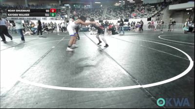 110 lbs Consolation - Noah Shuemake, Viking Wrestling Club vs Kayden Walker, Tulsa Blue T Panthers