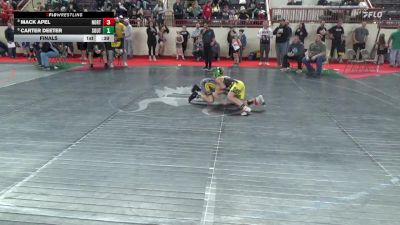 105_B lbs Final - Mack Apel, North Allegheny vs Carter Deeter, Southern Columbia
