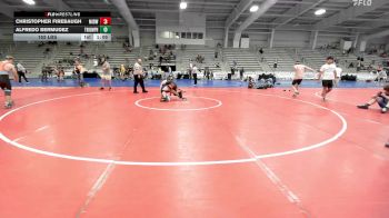 152 lbs Rr Rnd 3 - Christopher Firebaugh, Midwest RTC vs Alfredo Bermudez, Triumph Maize