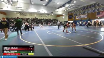 165 lbs Champ. Round 2 - Joshua Aguilar, La Serna vs Ethan Parades, Eleanor Roosevelt