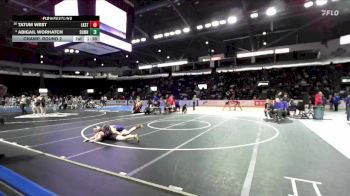 Girls 145 lbs Champ. Round 2 - Tatum West, Lake Stevens (Girls) vs Abigail Worhatch, Sumner (Girls)