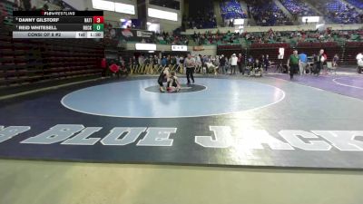 144 lbs Consi Of 8 #2 - Danny Gilstorf, Nation Ford vs Reid Whitesell, Rock Hill