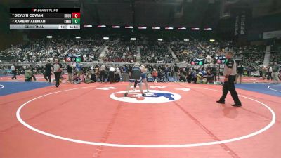 3A-285 lbs Semifinal - Xakery Aleman, Lyman vs Devlyn Cowan, Douglas