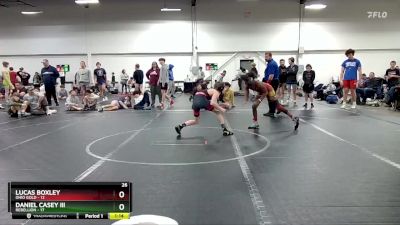 100 lbs Round 3 (8 Team) - Lucas Boxley, Ohio Gold vs Daniel Casey III, Rebellion