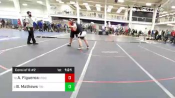 285 lbs Consi Of 8 #2 - Angel Figueroa, Middleborough vs Bret Mathews, Tri-County