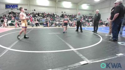 100 lbs Rr Rnd 1 - Clayton Warner, Sallisaw Takedown Club vs Bronc Sumpter, Vian Wrestling Club