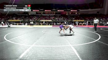 149 lbs Round Of 16 - Anthony Dicks, Tarleton State vs David Arroyo, Menlo College (NCWA)