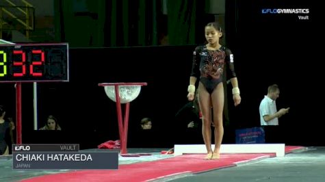 Chiaki Hatakeda - Vault, Japan - 2018 International Gymnix