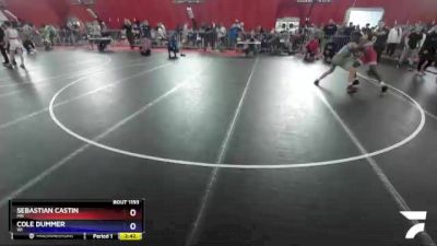 138 lbs Cons. Round 3 - Sebastian Castin, MN vs Cole Dummer, WI