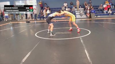165 lbs Quarterfinal - Bradlee Farrer, Wyoming vs Trenton Munoz, Nebraska-Kearney