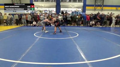 160 lbs R-32 - West Borkowski, Germantown Academy vs Raymond Fitzgerald, Malvern Prep