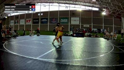 190 lbs Brian Lopez, Maryland vs Grady Cox, Oregon