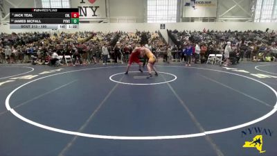 190 lbs Champ. Round 1 - Jack Teal, Club Not Listed vs James McFall, Penn Yan Wrestling Club