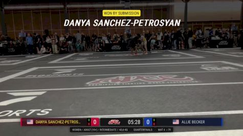 Danya Sanchez-Petrosyan vs Allie Becker 2026 ADCC Portland Open