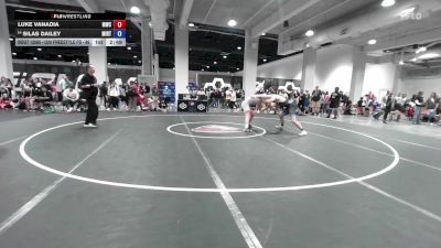 U20 Freestyle FS - 86 lbs Champ. Round 1 - Luke Vanadia, Michigan Wrestling Club vs Silas Dailey, Minnesota - RTC