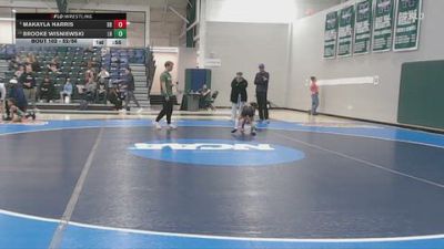 52/56 Round 1 - Makayla Harris, Beaver Bobcats vs Brooke Wisniewski, Little Huskies