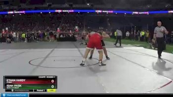 D4-285 lbs Champ. Round 1 - Isiah Pasik, New Lothrop vs Ethan Hardy, Perry