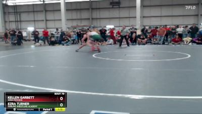 126 lbs Quarterfinal - Ezra Turner, Sublime Wrestling Academy vs Kellen Garbett, Soda Psychos