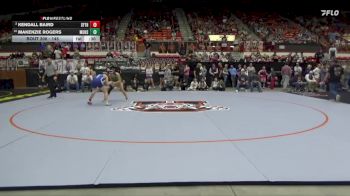 145 lbs Cons. Round 1 - Makenzie Rogers, Mulvane HS vs Kendall Baird, Santa Fe Trail Hs