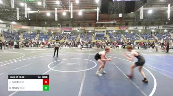 120 lbs Consi Of 16 #2 - Jeremiah Gelok, Fort Lupton Bluedevils vs Breckin Henry, Thunder Basin HS