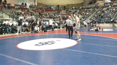 6A 215 lbs Semifinal - Evan Fevold, Bentonville West vs Aaron Thomas, Central