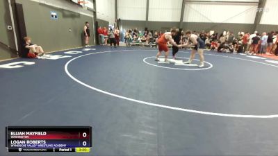 285 lbs Champ. Round 1 - Elijah Mayfield, Washington vs Logan Roberts, Wynooche Valley Wrestling Academy